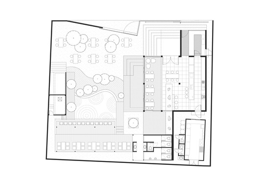 Chirp Cafe & Chat Space 公开平面图或分析图