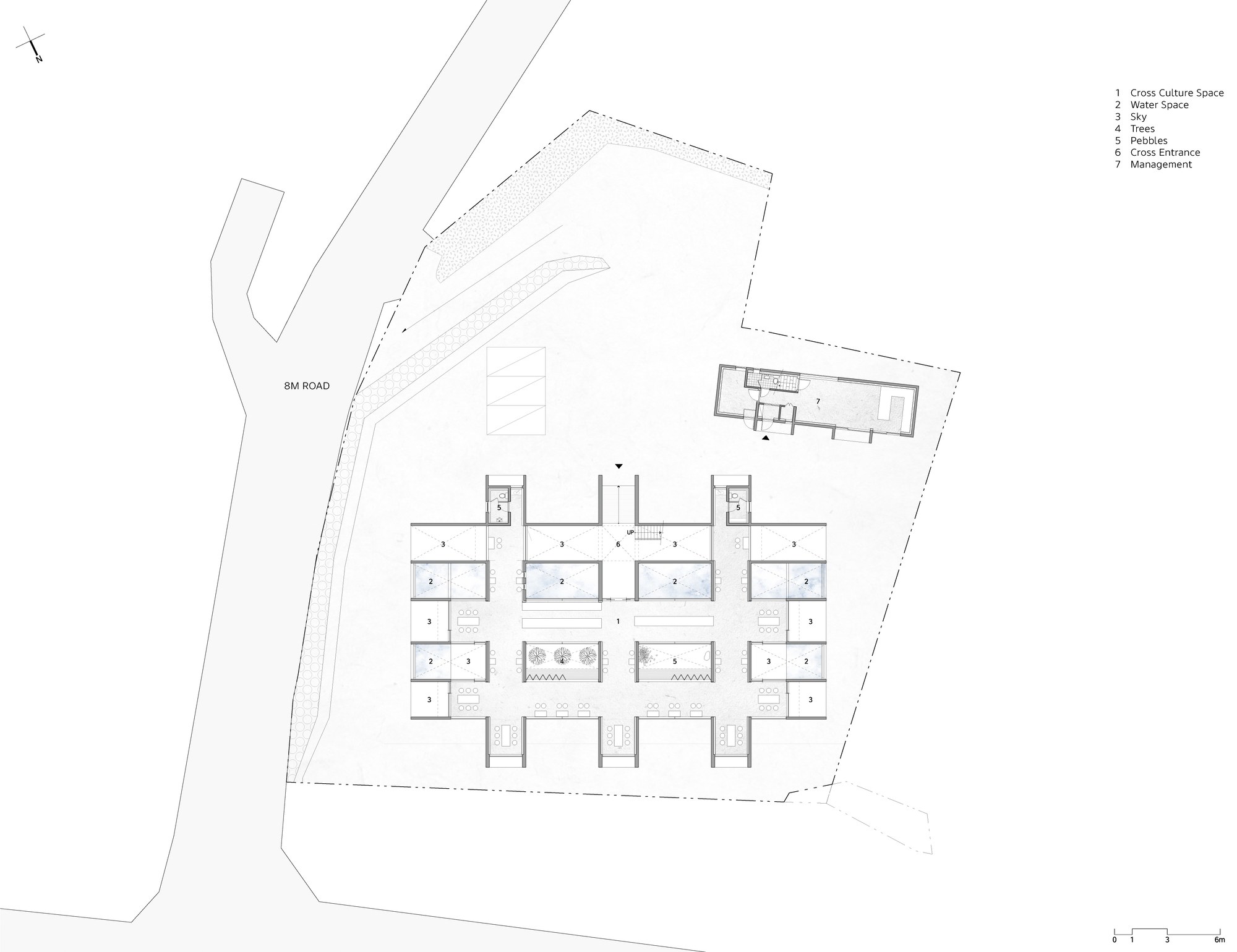 NONSPACE Cafe 公开平面图