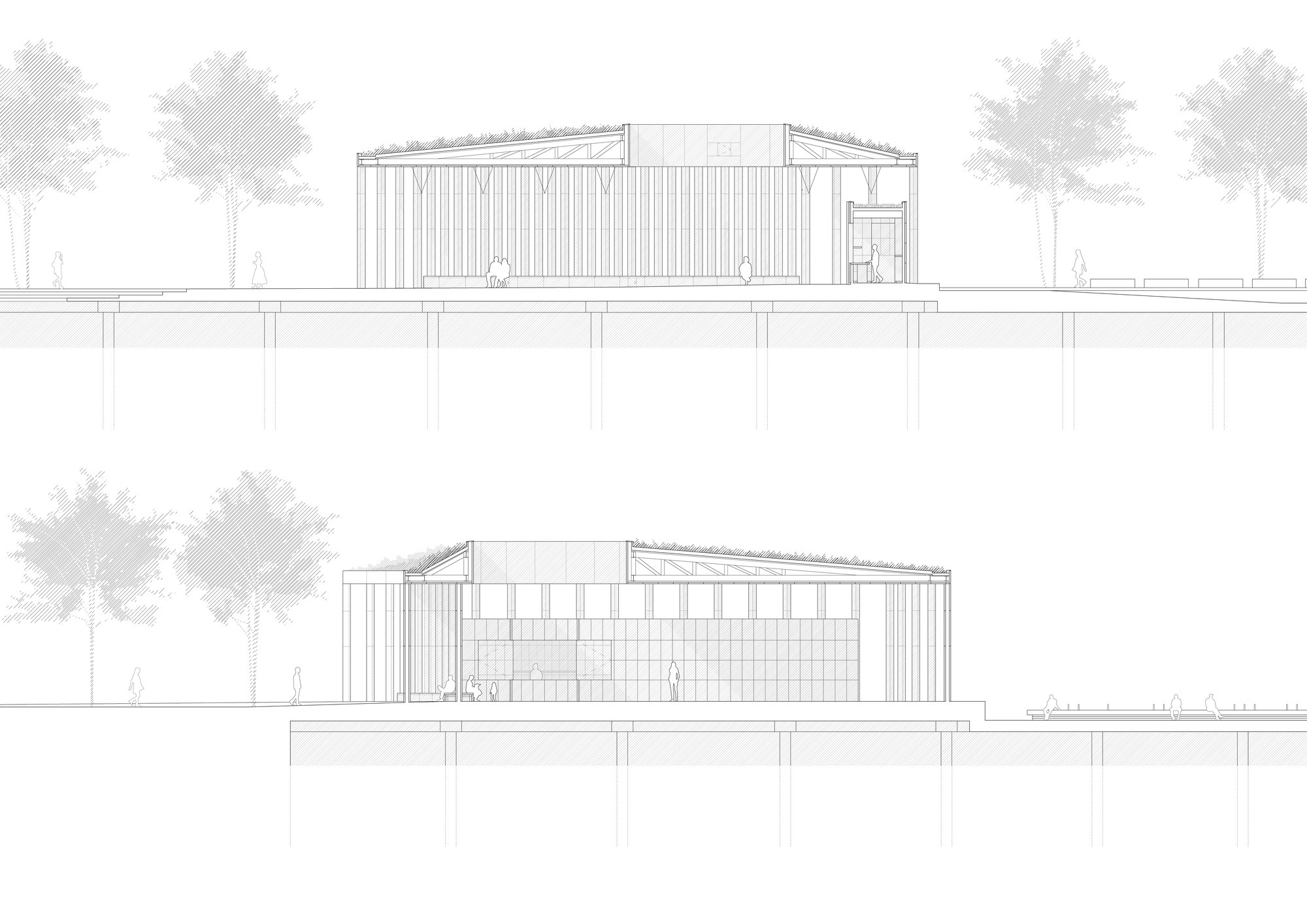 Barangaroo Permanent Public Pavilion 策略图纸