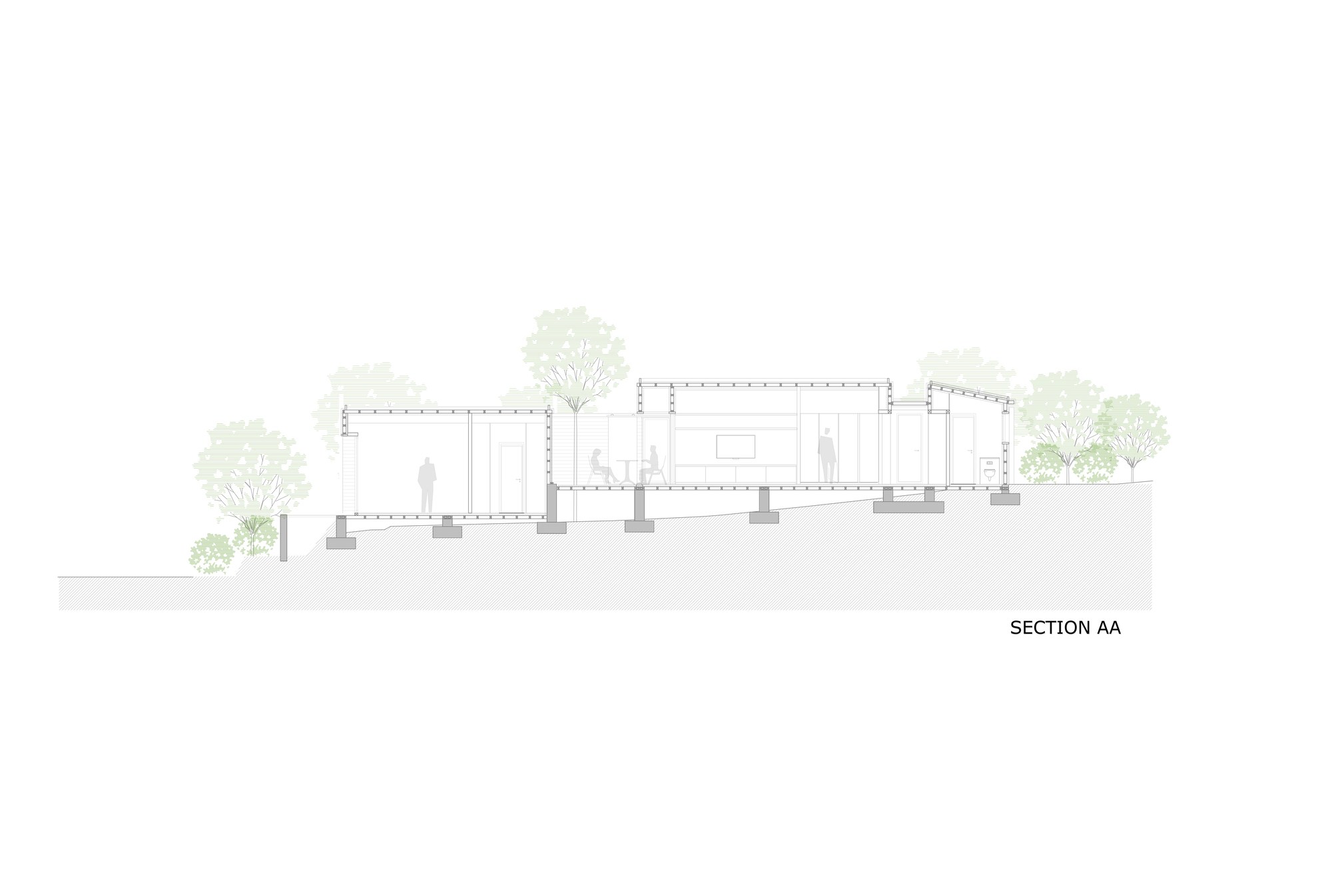Bakish House / AN Guesthouse 策略图纸