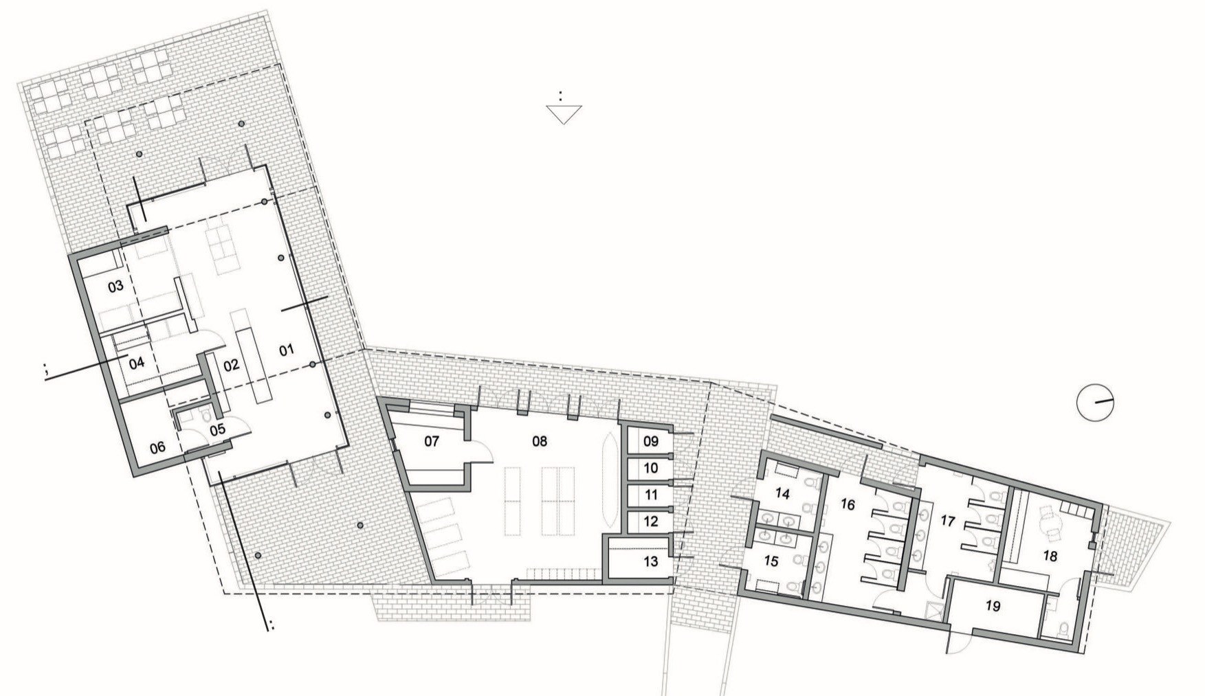 Opeongo Park Service Center 公开平面图